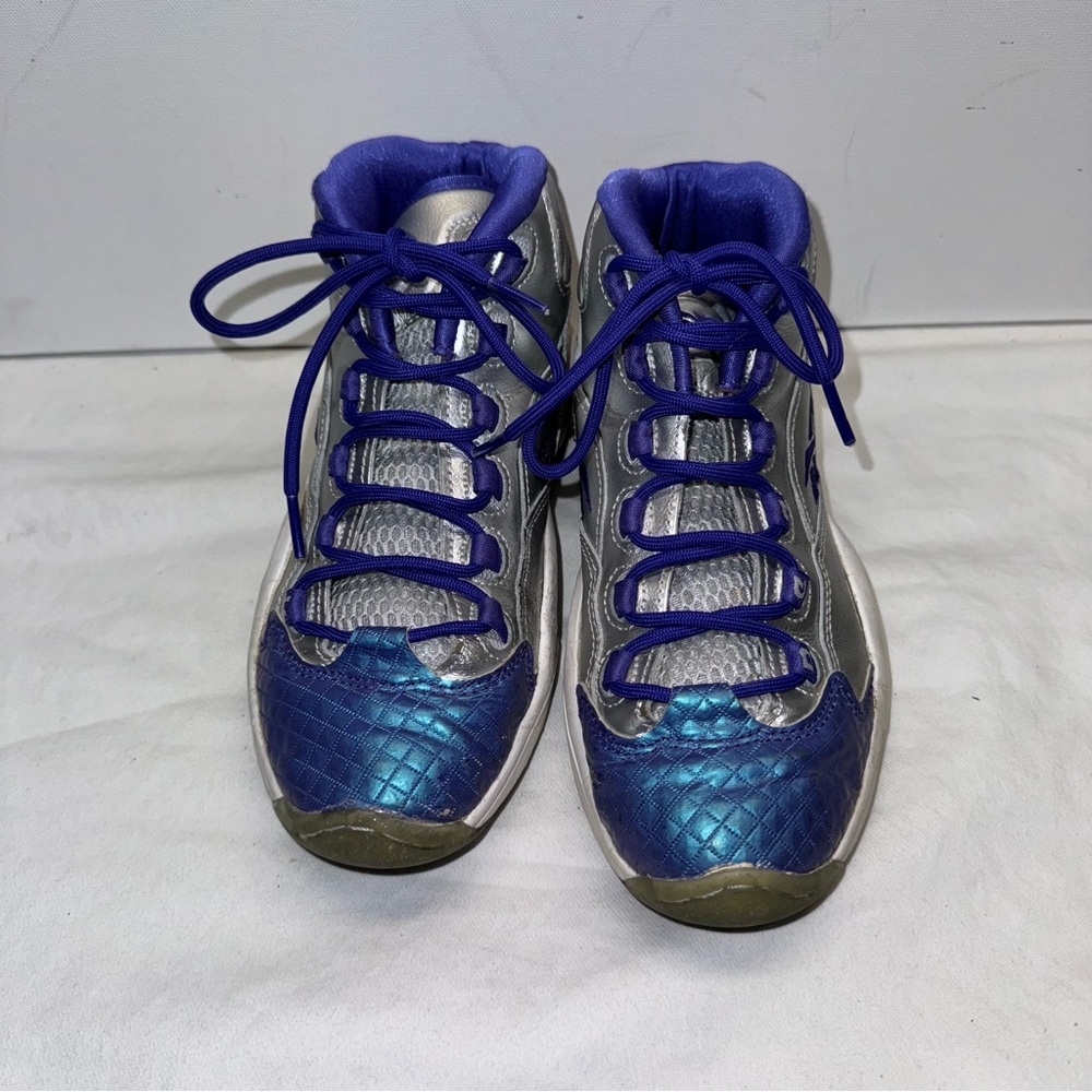 Reebok Question Iverson shoes Ice Princess purple chrome size 5.5